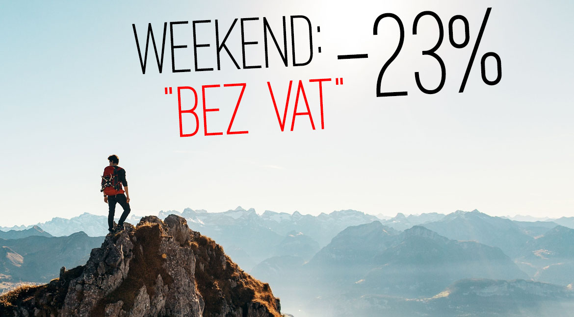 Weekend bez vat -23%